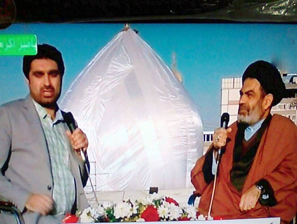 بازسازی گنبد حرم امیرالمونین (ع) از افتخارات ما خوزستانی ها می باشد/ بازسازی تنها با کمک های مردمی خوزستان و هدایا و نذورات به اتمام رسید است