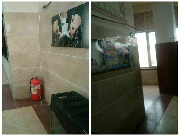 خطر همچنان در کمین دانشجویان دانشگاه علمی کاربردی نسیم شهر می باشد+عکس