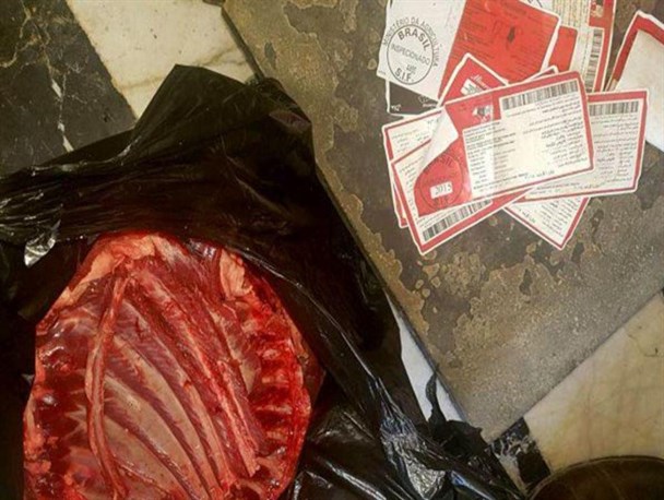 پلمپ یک واحد قصابی به دلیل تخلف بهداشتی در سرپلذهاب
