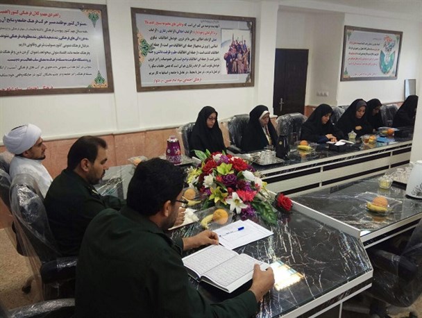 نشست مدیران فرهنگی پایگاه های مقاومت دلوار برگزار شد