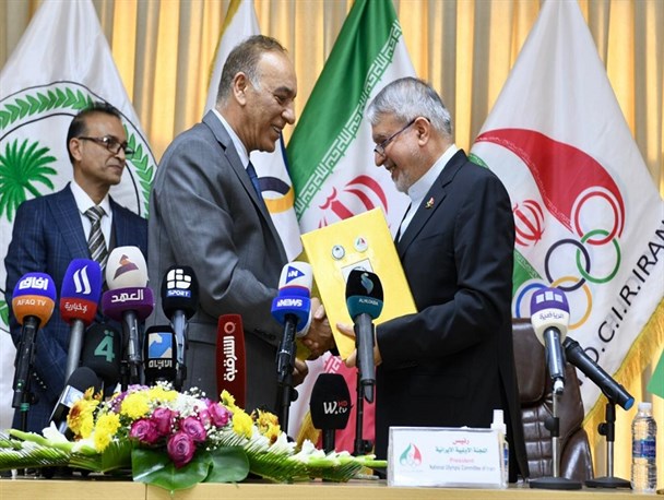 صالحی امیری: عراق خانه ماست و ایران هم خانه شماست/ حمودی: ایران در برخی رشته های ورزشی جزو قدرتهای جهانی محسوب می شود