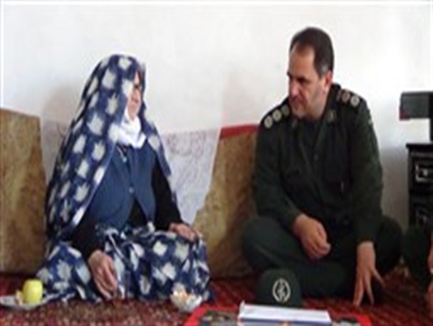 دیدار با خانواده شهید علی اکبرزاده