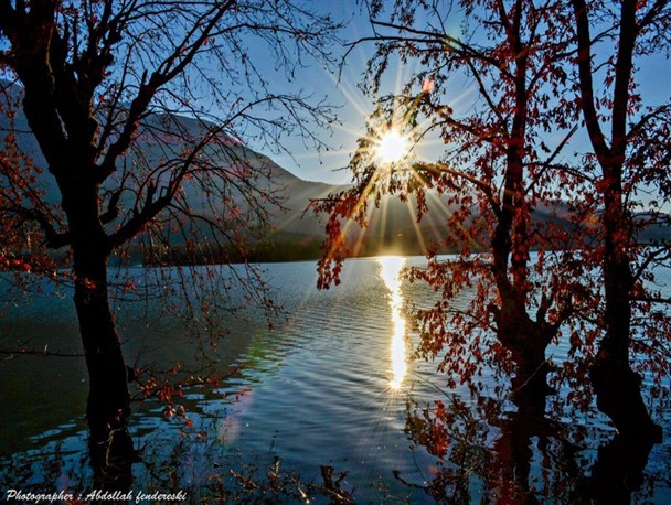 تلاقی کوه و جنگل و آب در سد کبودوال/ تصاویر
