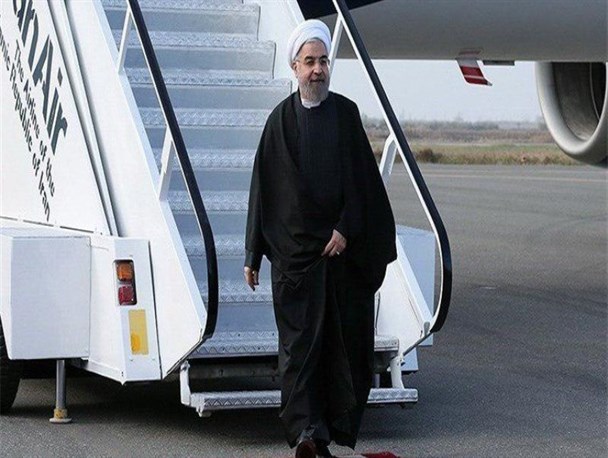 رئیس جمهور وارد چابهار شد