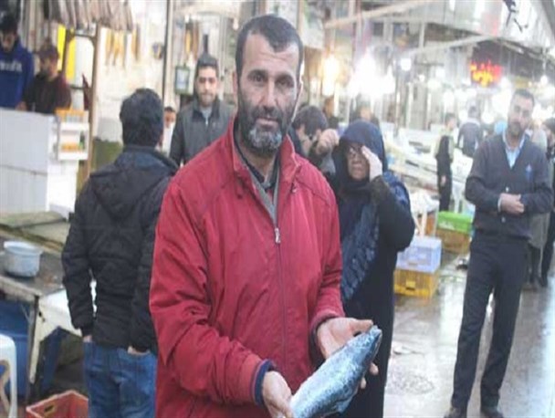بازار ماهی‌فروشان فریدونکنار