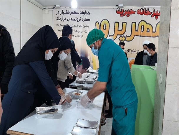 افتتاح اولین آشپزخانه دائمی نیکوکاری در اردبیل+عکس