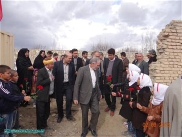 کلنگ احداث یک باب دبستان روستایی به زمین خورد + تصاویر