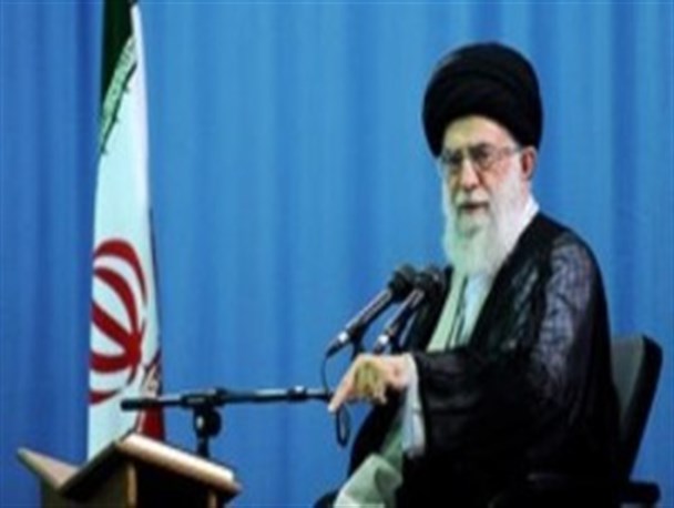 دیدار عمومی جمعی از مردم شبستر با مقام معظم رهبری