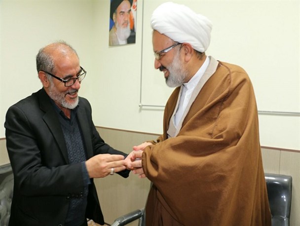 گزارش تصویری/ دیدار رئیس ستاد بازسازی عتبات عالیات استان بوشهر با مسئولین شهرستان دشتی