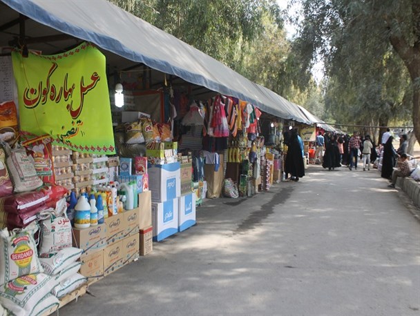افتتاح نمایشگاه بهاره عرضه مستقیم کالا در حاجی آباد