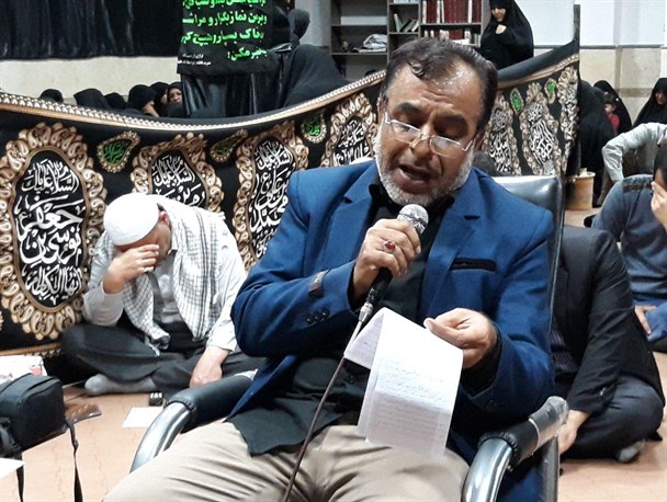 برگزاری مراسم زیارت آل یاسین در اهرم + تصاویر