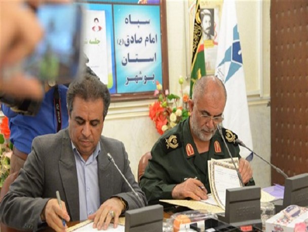 توسعه فعالیت‌های علمی و پژوهشی دانشگاه آزاد اسلامی استان بوشهر و سپاه امام صادق(ع)