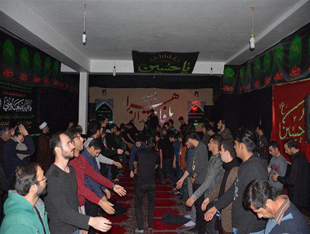 مراسم عزاداری و سوگواری دهه دوم فاطمیه در بندرترکمن/تصاویر