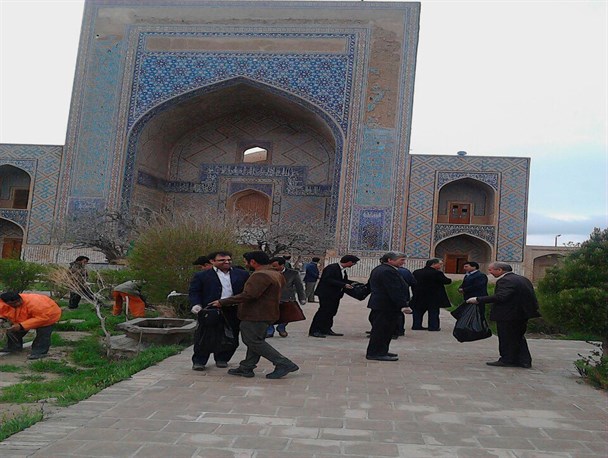 مراسم پاکداشت مزار موالانا زین الدین ابوبکر تایبادی