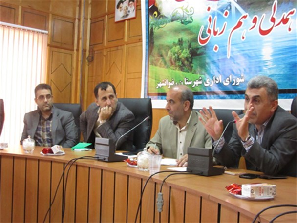 تقدیر و تشکر فرماندار شهرستان رضوانشهر از عوامل اجرایی ستاد انتخابات شهرستان