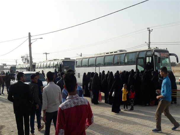 250 نفر از اهالی قلعه چنعان به اردوی راهیان نور اعزام شدند +تصاویر