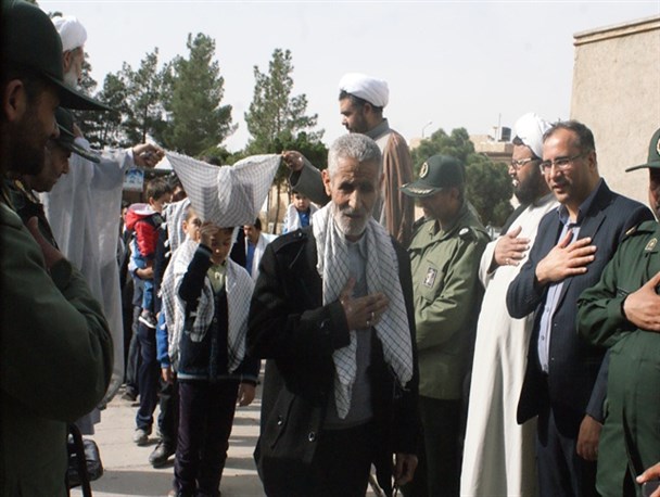 120 نفر از بسیجیان بردسکن به مناطق عملیاتی جنوب اعزام شدند