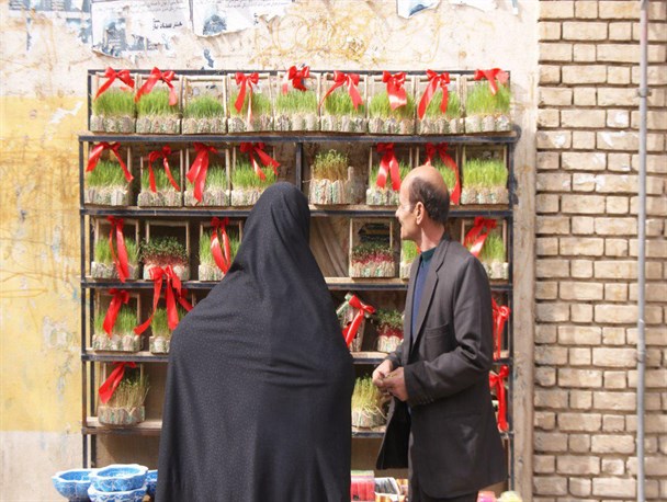 گزارش تصویری از حال و هوای شهر بهار در آستانه عید