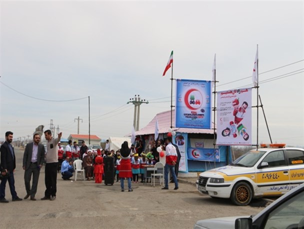 پایگاه راهنمای مسافران نورزی در میاندوآب دایر شد+تصاویر