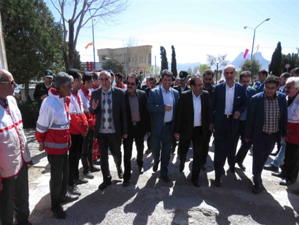 طرح ایمنی و سلامت مسافران نوروزی در شهرضا افتتاح شد/تصاویر