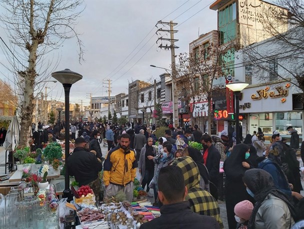 تب و تاب بازار ایلام در آستانه عید نوروز