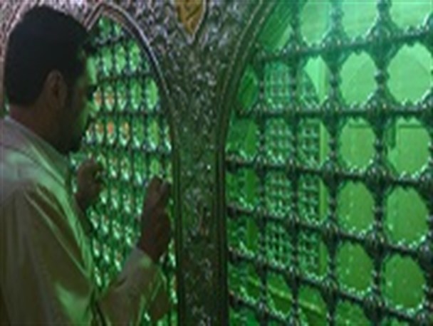 ضریح جدید امام زاده محمد(ع) روستای کندوان شهرستان میانه رونمایی شد+تصاویر