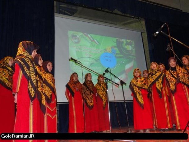 رامیان میزبان مسابقات سی و سومین مسابقات استانی" هنرهای آوایی"+ تصاویر