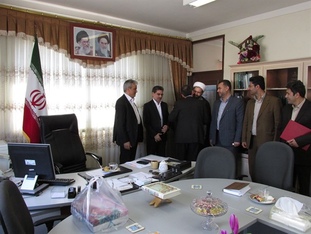 معارفه رئیس جدید ثبت اسناد و املاک شهرستان نیر