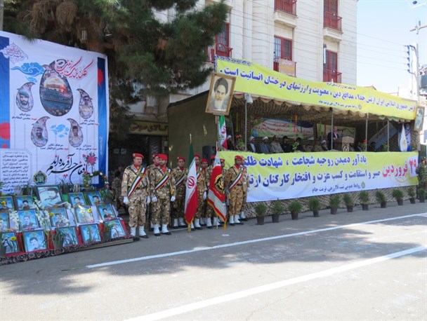 نمایش اقتدار، عزت و قدرت نظامی یگان‌های نمونه نیروهای مسلح در تربت جام