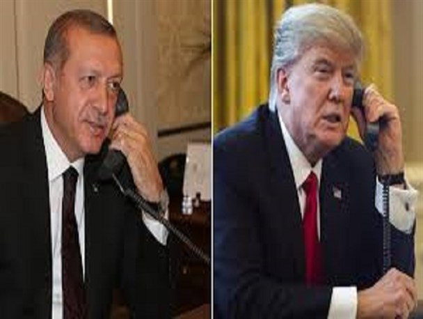 تشکر ترامپ از اردوغان به خاطر حمایت از حمله نظامی نیروی هوایی آمریکا به سوریه
