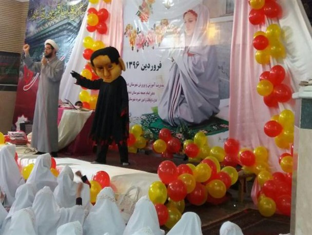 برگزاری جشن ۷۰۰ نفر از دانش‌آموزان دختر مدارس دماوند