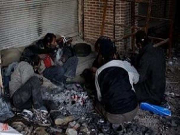 پاکسازی 6 باب منزل مسکونی مخروبه از وجود مصرف کنندگان مواد مخدر