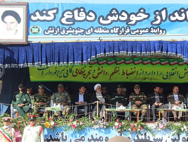 نمایشی از اقتدار ارتش جمهوری اسلامی در چهل و یکمین سال همراهی نظام/تصاویر
