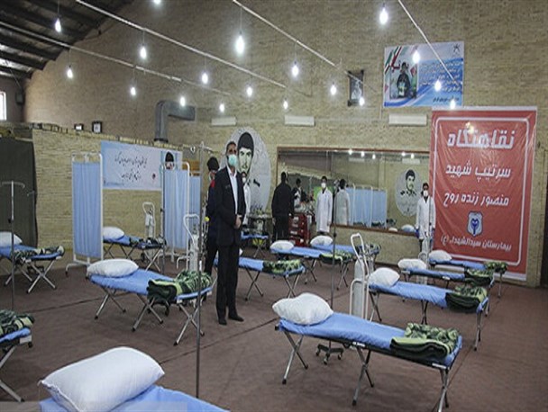 نقاهتگاه ۱۵۰ تختخوابی و بیمارستان صحرایی در کرمان افتتاح شد