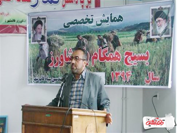 تصاویر/همایش تخصصی بسیج همگام با کشاورز در قائم‌شهر