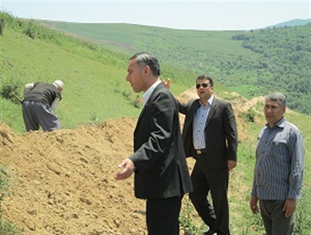 ساعاتی با بخشدار کلاله/ روستای چاروای کلاله آبرسانی شد + عکس