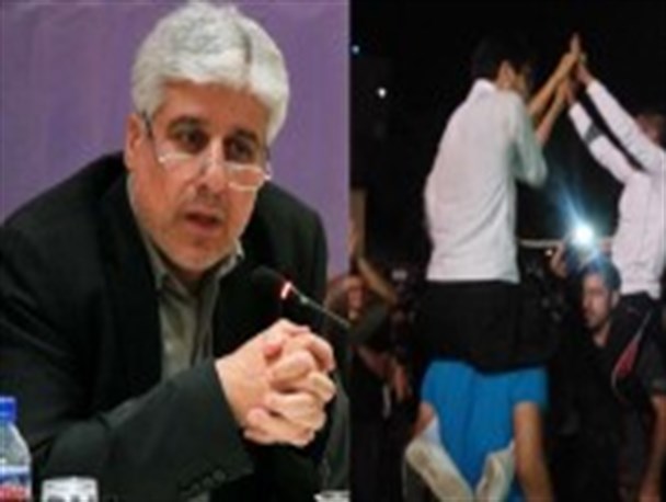 هنجار شکنی تاسف بار مسئولین دانشگاه اصفهان/ از رقص دسته جمعی در دیسکو دانشگاه تا به سخره گرفتن مفاهیم دینی! + فیلم