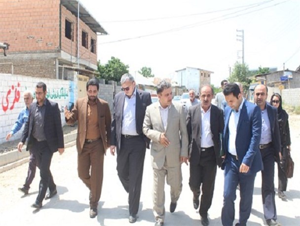 معاون عمران و توسعه امورشهری و روستایی‌ وزارت کشور از روستاهای قائم شهر بازدید کرد+تصاویر