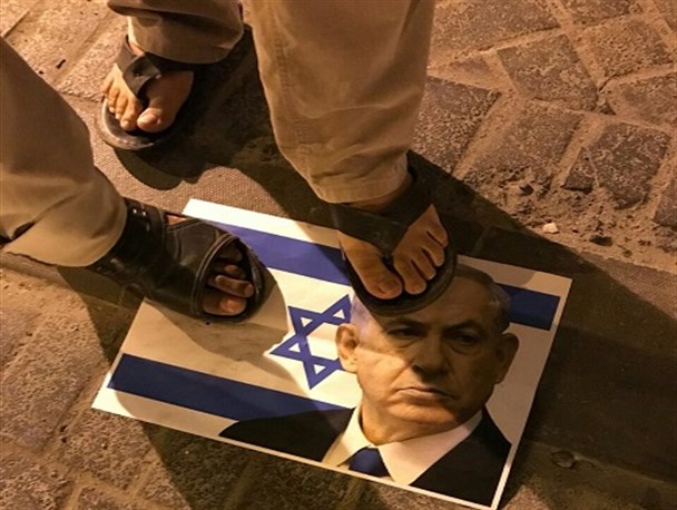 تظاهرات مردم بحرین در اعتراض به انتقال سفارت آمریکا به شهر «قدس»+ تصاویر