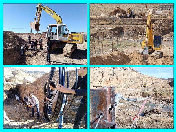 دستگاه های حفار شرکت گاز عامل قطعی فیبرنوری هستند/بخشدار دیشموک:آقای پیمانکار، بیشتر مراقب باشید