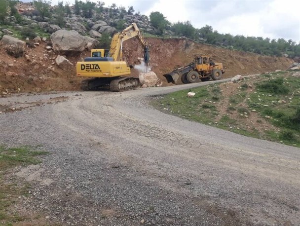 یک نقطه رانشی در الموت ترمیم شد