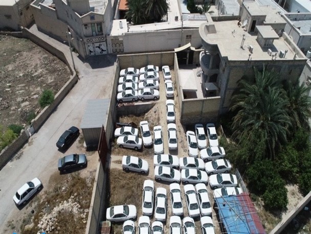 کشف انبار انواع خودرو تولید داخل توسط سپاه در جنوب فارس