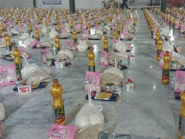 توزیع  ۸۰۰ بسته غذایی در مناطق زلزله زده خراسان شمالی