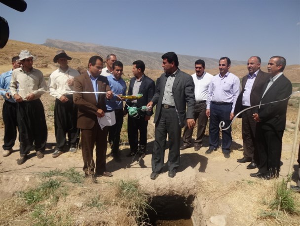 1500 متر از کانال های آبیاری سیروان به بهره برداری رسید