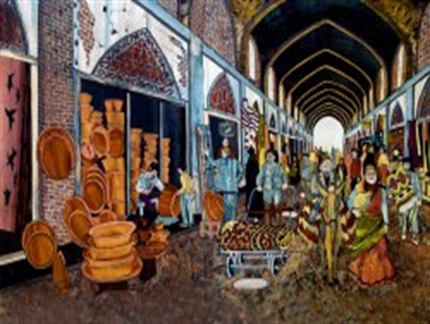 بازار مسگرها در کیش رونمایی شد