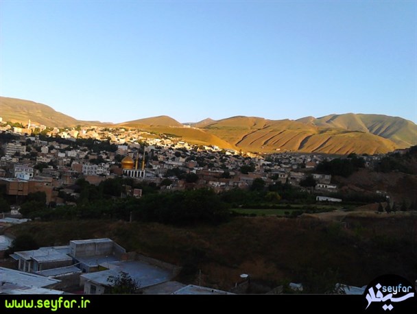 نمایی زیبا از شهر گرمی به روایت تصویر
