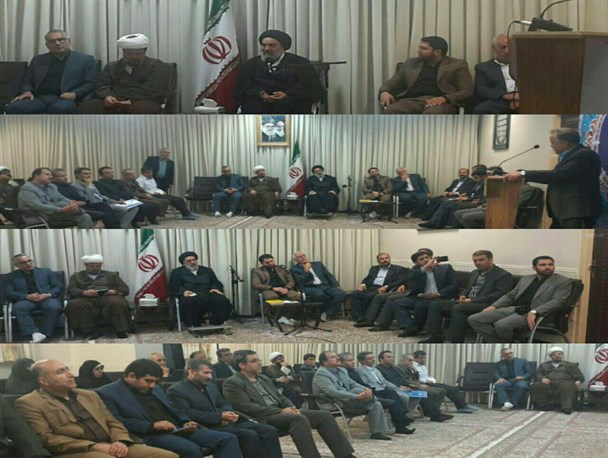 نشست مسئولان دانشگاه های استان با نماینده ولی فقیه+ عکس