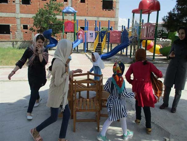 اوقات فراغت شاد و سالم برای کودکان گمیشانی + تصاویر