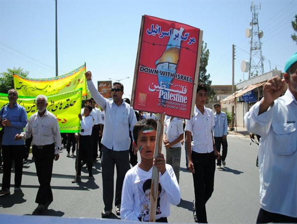 کانون بسیج ورزشکاران بشرویه با صدور بیانه ای روز قدس را قدرت نمایی اسلام در مقابل استکبار جهانی دانست