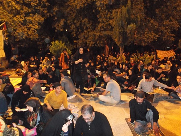 شب قدر در امام زاده ابراهیم(ع) شهرستان آمل+تصاویر
